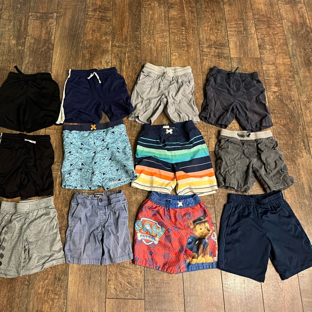 Boys' Shorts Collection - 13+ Piece Lot! Size 4-5 (& 4T/5T)